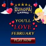 Europa Casino geeft met liefde free spins weg