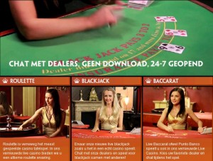 Het nieuwe live casino van Kroon Casino