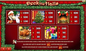 Deck the Halls_paytable2