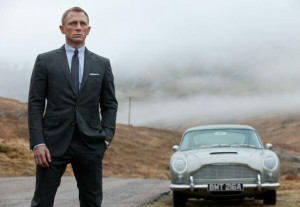 James Bond en z'n onafscheidelijke Aston Martin